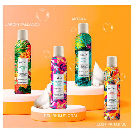 quatuor mousse douche
