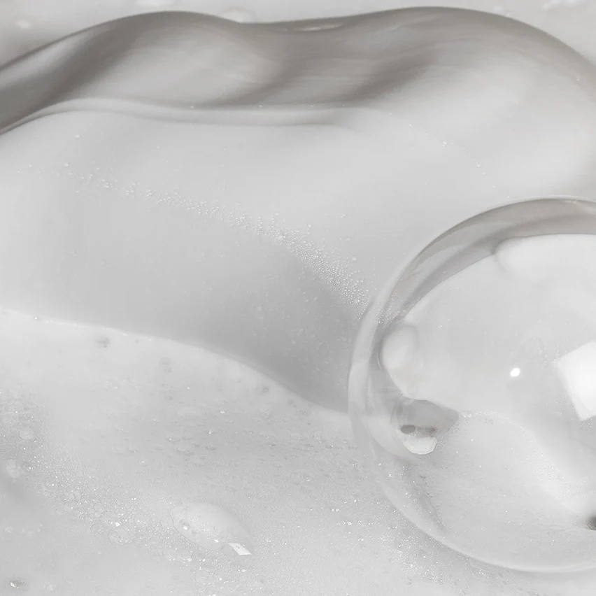 texture mousse douche