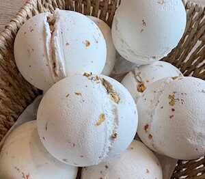 Bombe de bain méditerranéen et fleur de Jasmin