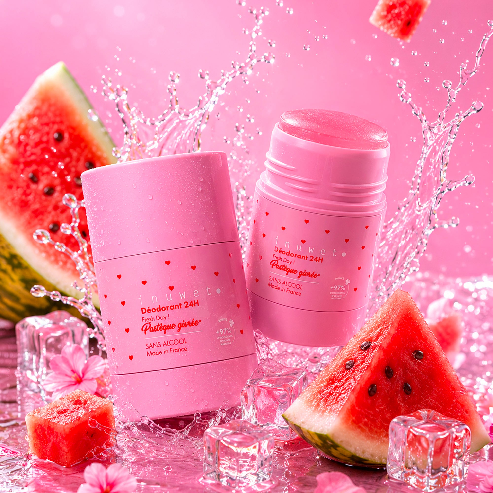 Déodorant Fresh Day - parfum pastèque givrée - 62702961197398
