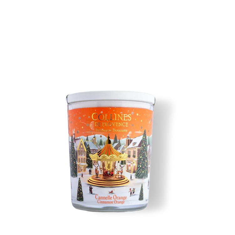 bougie cannelle orange