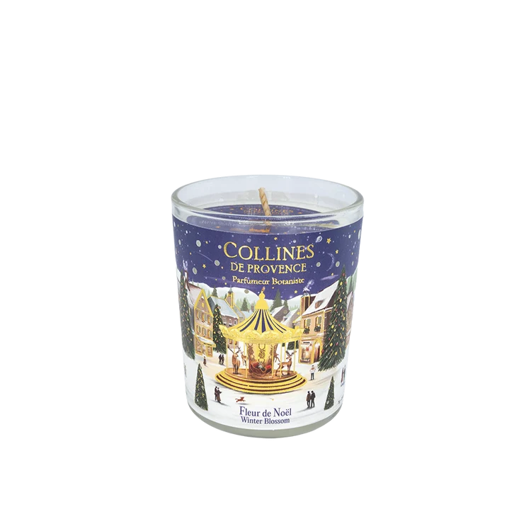 bougie fleur de noel 75g
